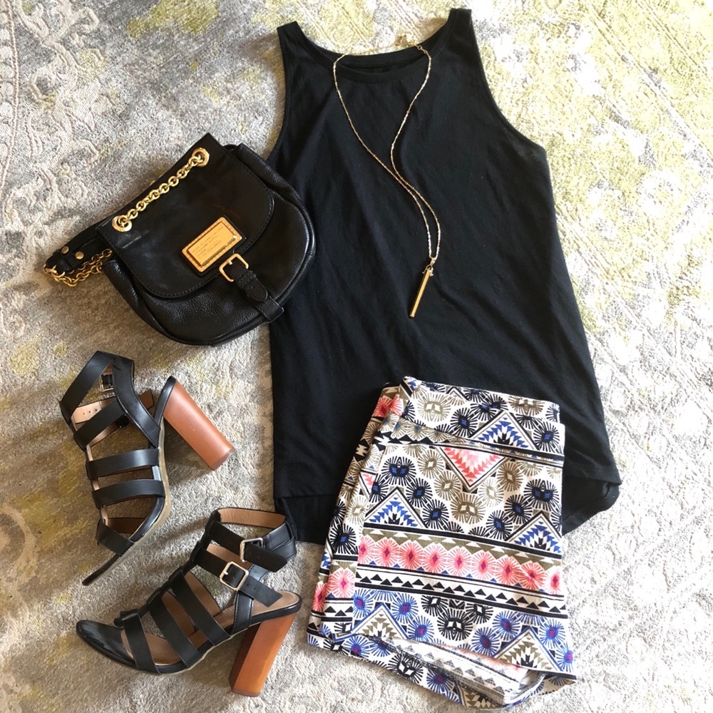 Patterned Shorts - NWOT